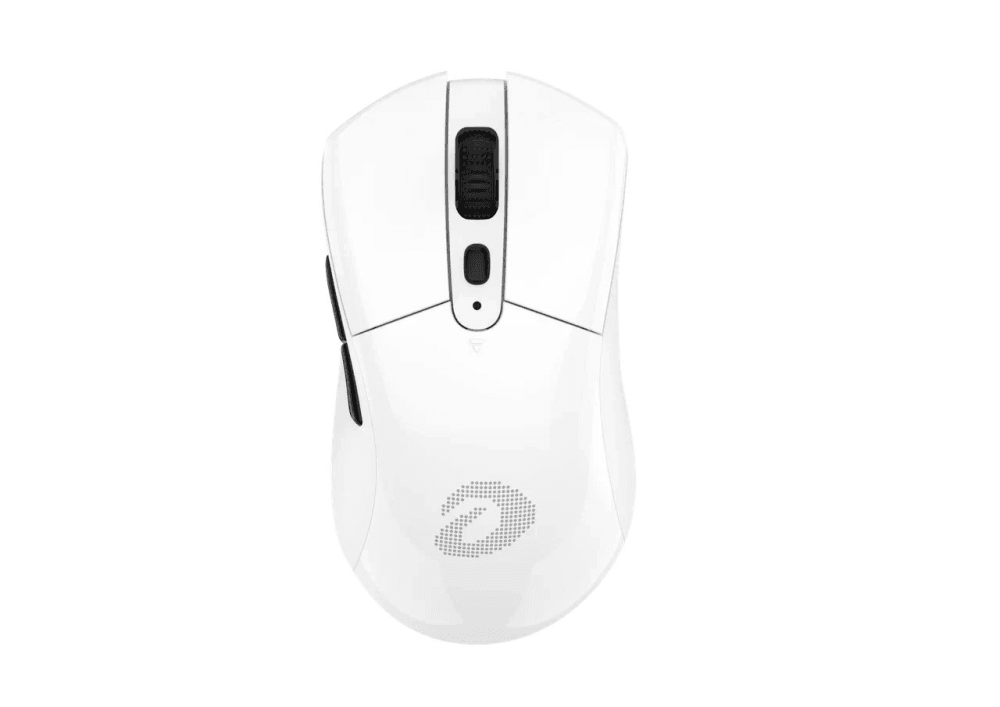 Мышь игровая беспроводная Dareu A918X White (белый), DPI 800/1200/2400/16000, ресивер 2.4GHz+BT, размер 121.6x64.7x39.6мм